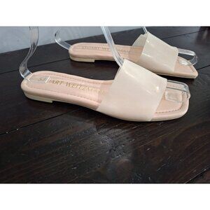 NWOB Stuart Weitzman Summer Slide in Rosewood/Size 6B